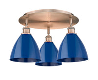 Ballston Semi-Flush Mount Satin Nickel