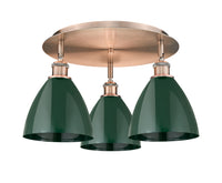 Ballston Semi-Flush Mount Satin Nickel