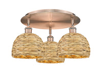 Ballston Semi-Flush Mount Satin Nickel