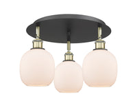 Ballston Semi-Flush Mount Satin Nickel