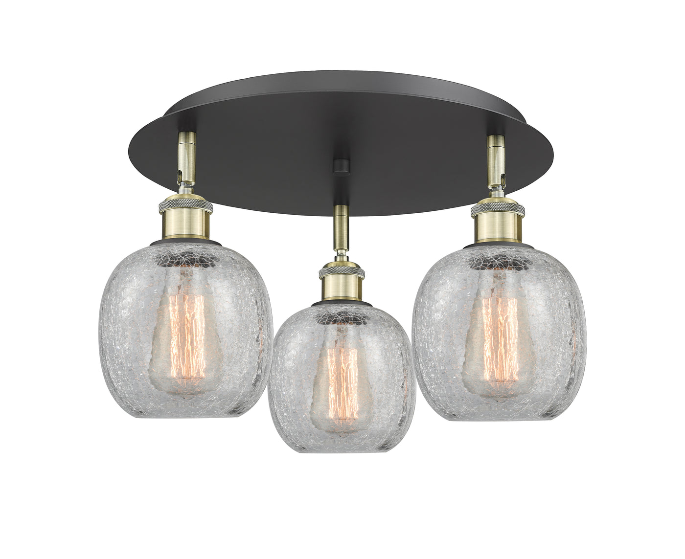 Ballston Semi-Flush Mount Satin Nickel