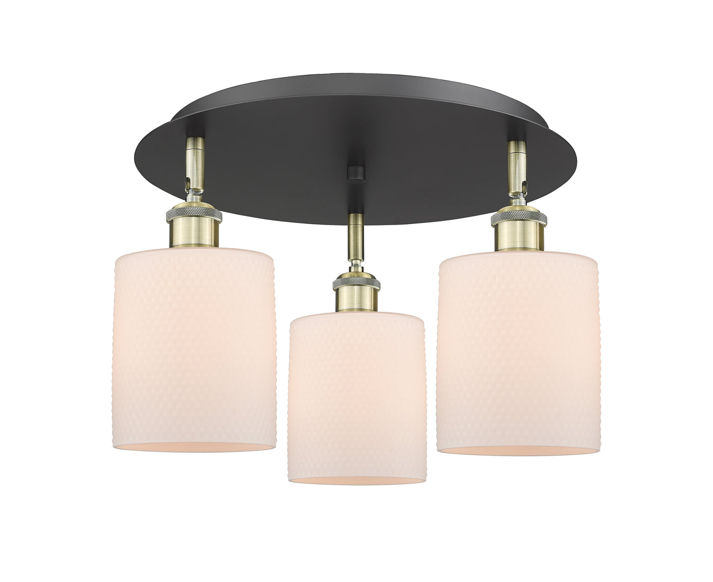 Ballston Semi-Flush Mount Satin Nickel