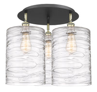 Ballston Semi-Flush Mount Satin Nickel