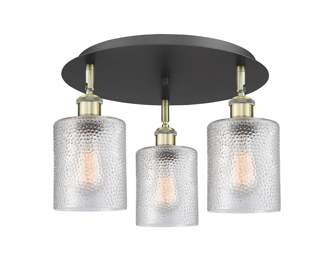 Ballston Semi-Flush Mount Satin Nickel