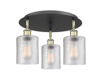 Ballston Semi-Flush Mount Satin Nickel