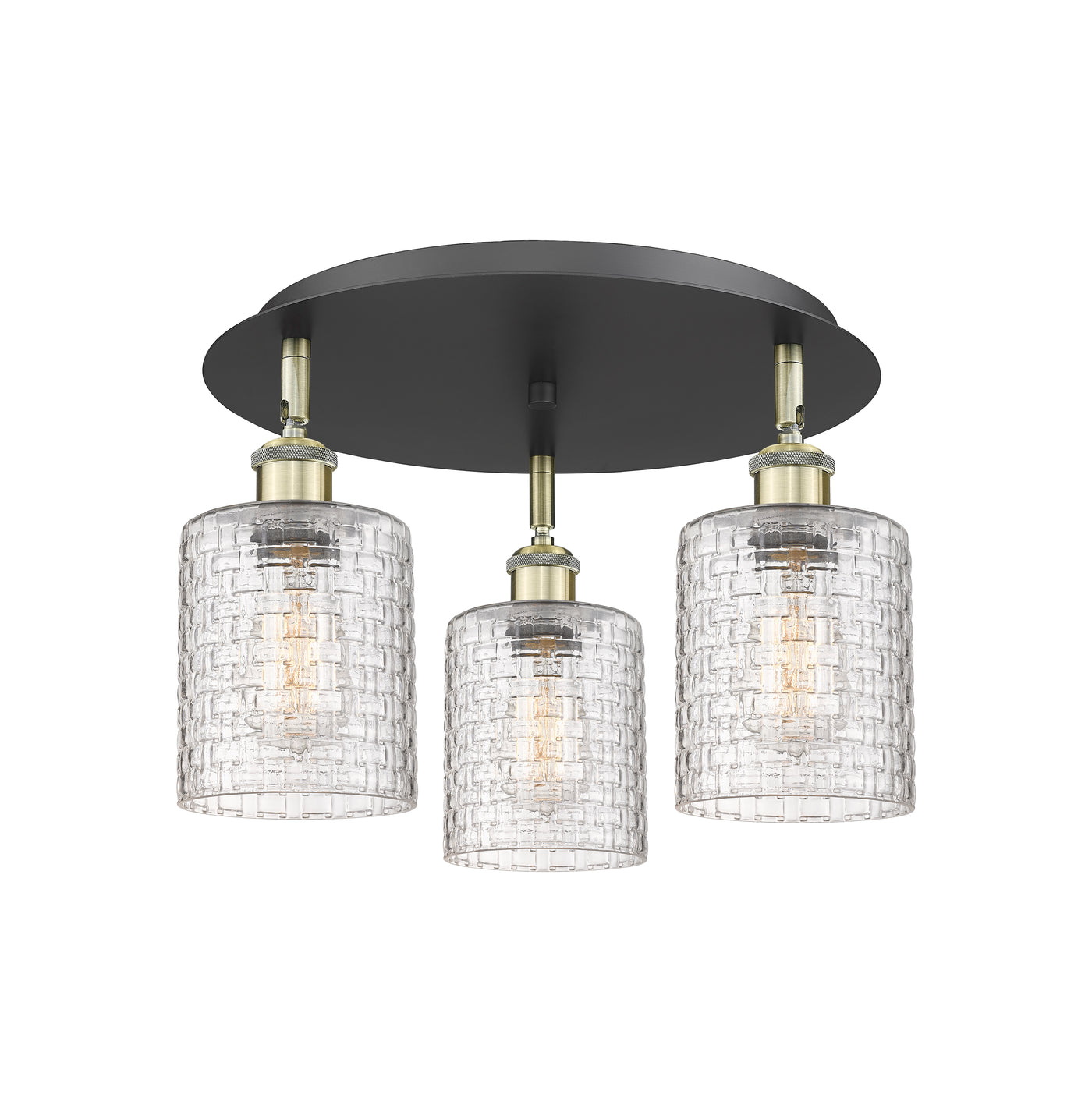 Ballston Semi-Flush Mount Satin Nickel