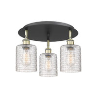 Ballston Semi-Flush Mount Satin Nickel