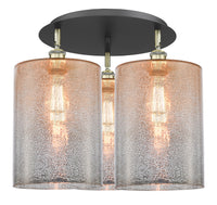 Ballston Semi-Flush Mount Satin Nickel Brass
