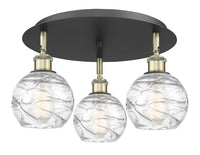 Ballston Semi-Flush Mount Satin Nickel Finish