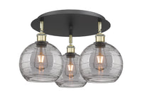 Ballston Semi-Flush Mount Satin Nickel