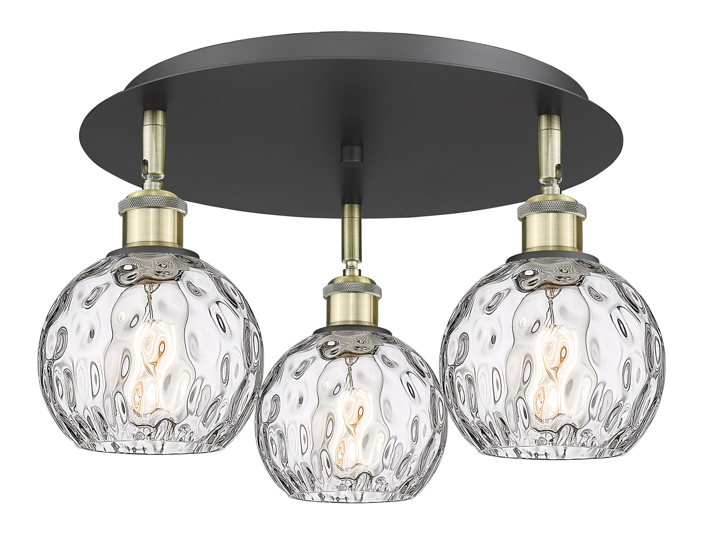 Ballston Semi-Flush Mount Satin Nickel