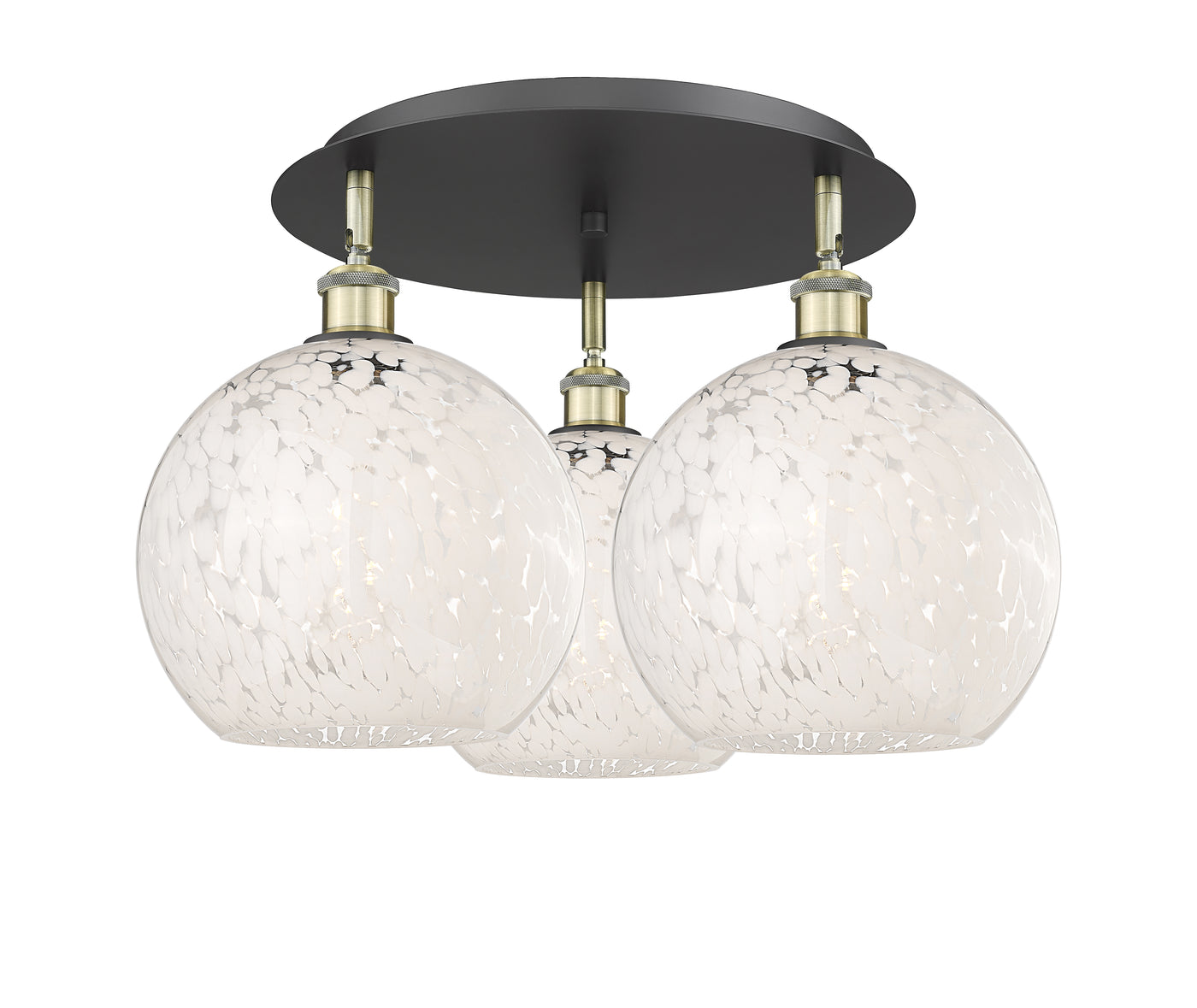 Ballston Semi-Flush Mount Satin Nickel