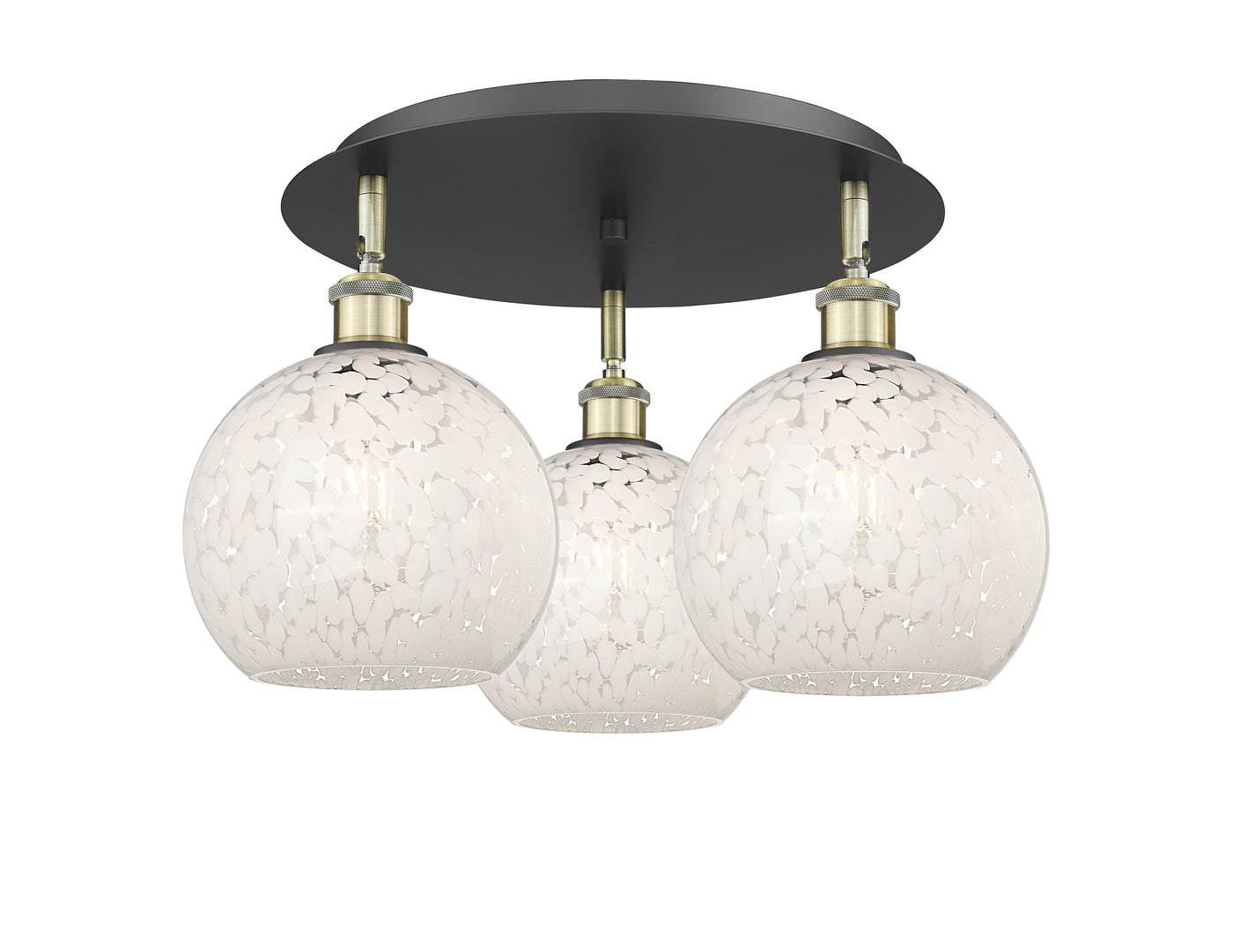 Ballston Semi-Flush Mount Satin Nickel