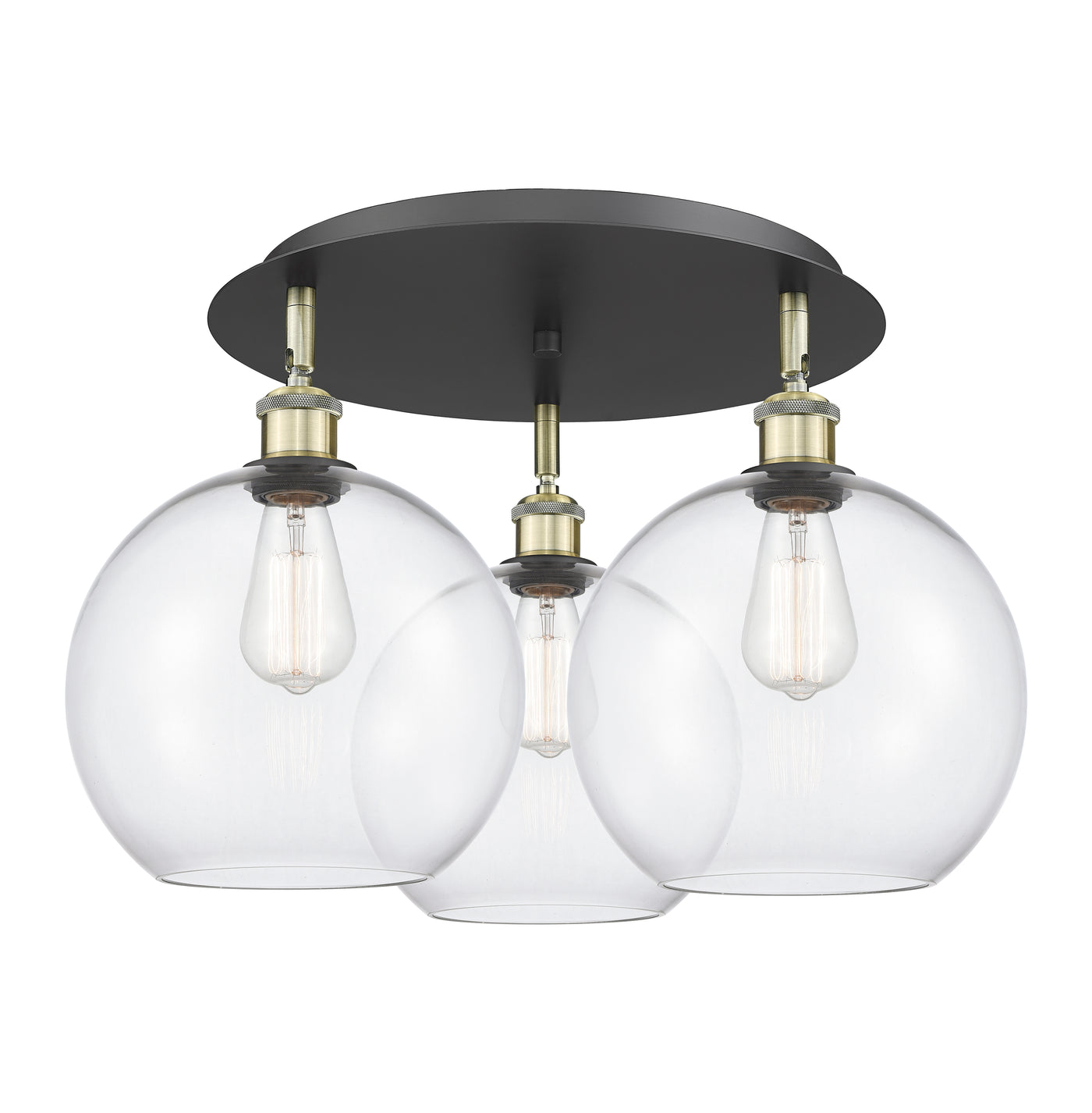 Ballston Semi-Flush Mount Satin Nickel
