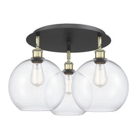 Ballston Semi-Flush Mount Satin Nickel