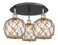 Ballston Semi-Flush Mount Satin Nickel