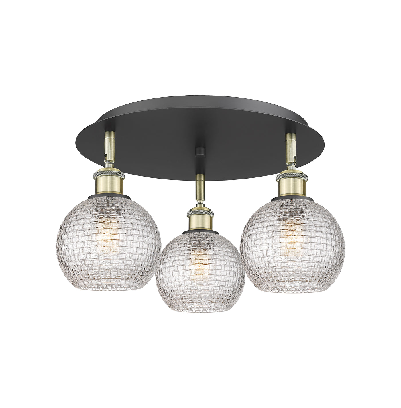 Ballston Semi-Flush Mount Satin Nickel