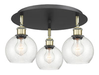 Ballston Semi-Flush Mount Satin Nickel