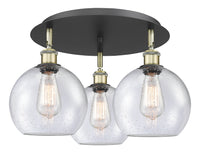 Ballston Semi-Flush Mount Satin Nickel