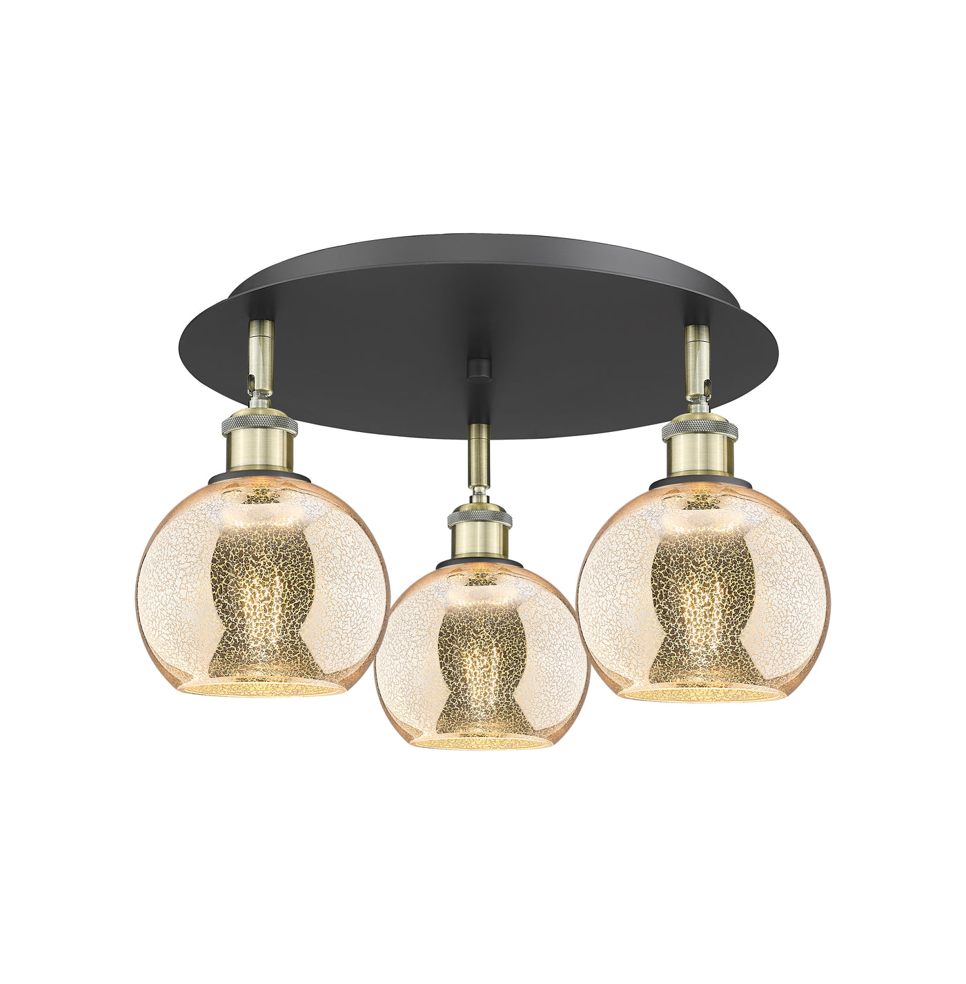Ballston Semi-Flush Mount Satin Nickel