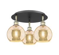 Ballston Semi-Flush Mount Satin Nickel