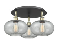 Ballston Semi-Flush Mount Satin Nickel