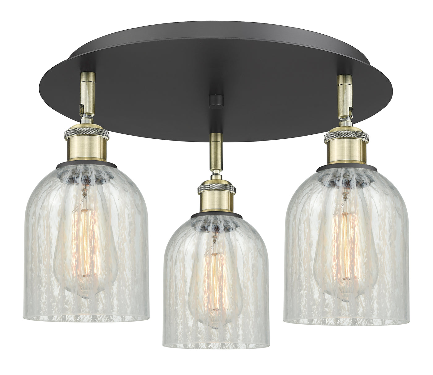 Ballston Semi-Flush Mount Satin Nickel