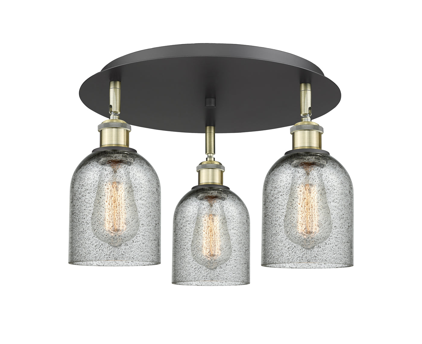 Ballston Semi-Flush Mount Satin Nickel