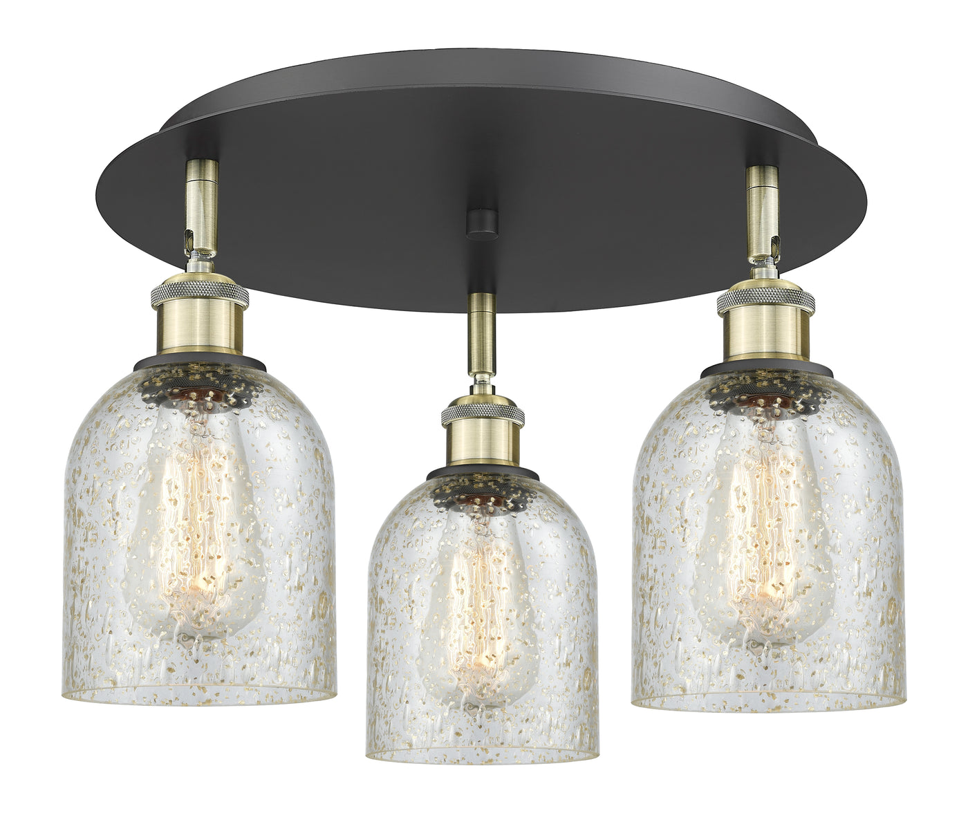 Ballston Semi-Flush Mount Satin Nickel