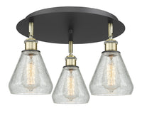 Ballston Semi-Flush Mount Satin Nickel