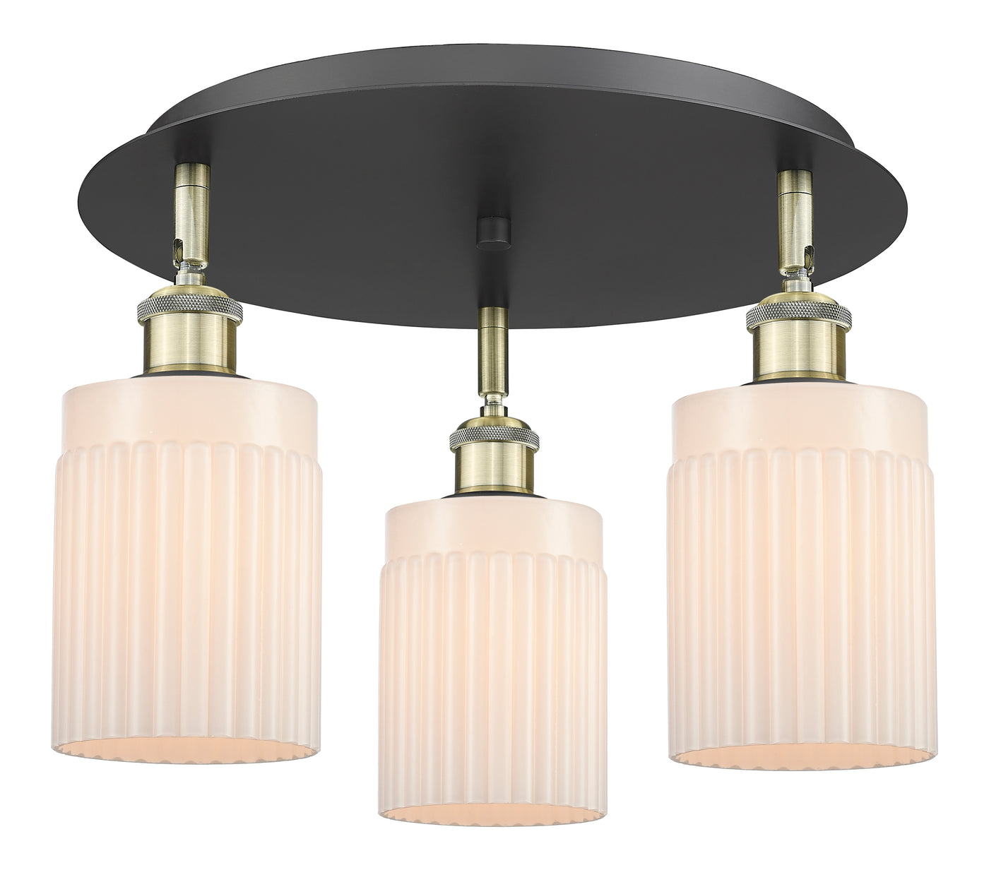 Ballston Semi-Flush Mount Satin Nickel
