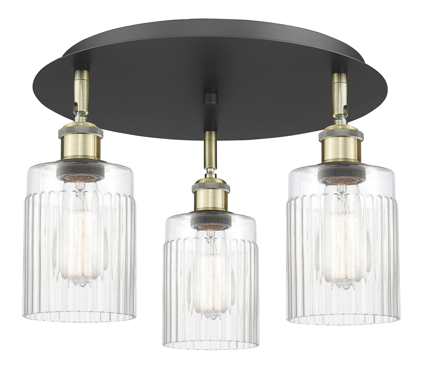 Ballston Semi-Flush Mount Satin Nickel