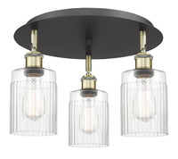 Ballston Semi-Flush Mount Satin Nickel