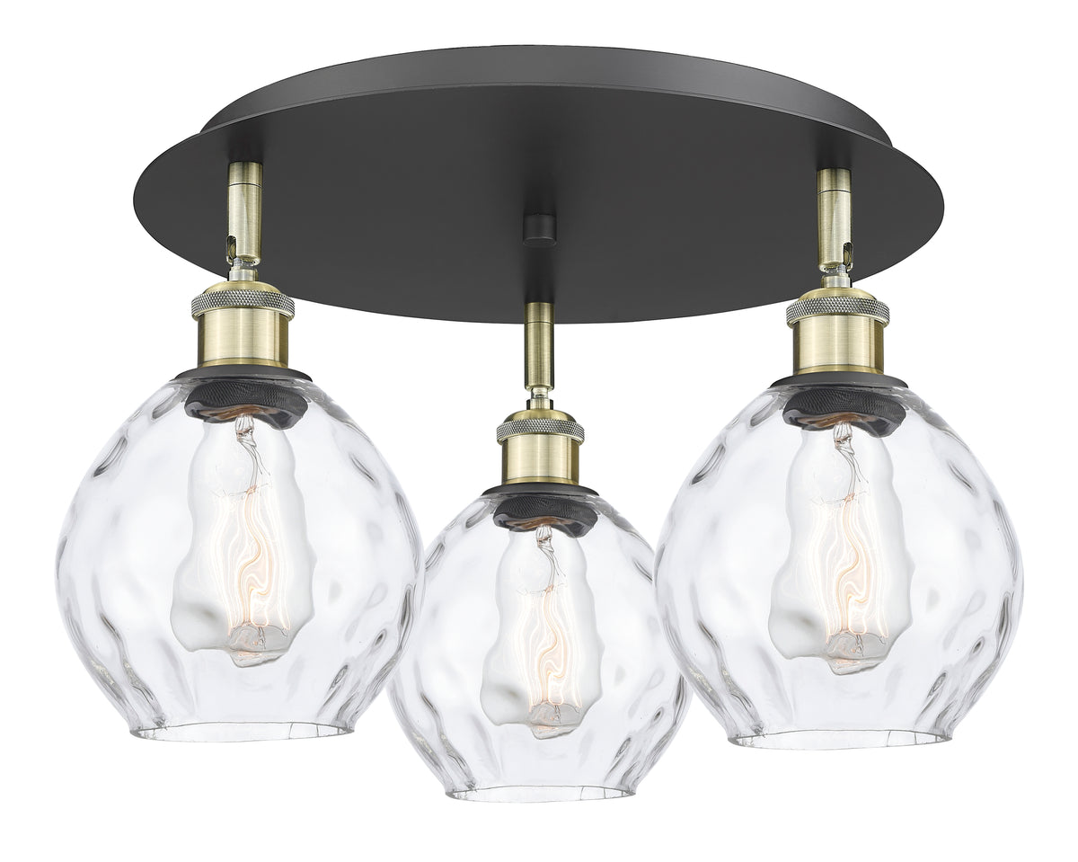 Waverly 18-Inch 3-Light Semi-Flush Mount