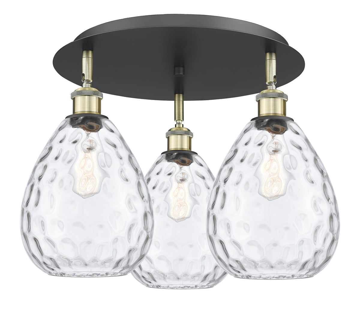 Waverly 20-Inch 3-Light Semi-Flush Mount