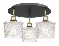 Ballston Semi-Flush Mount Satin Nickel