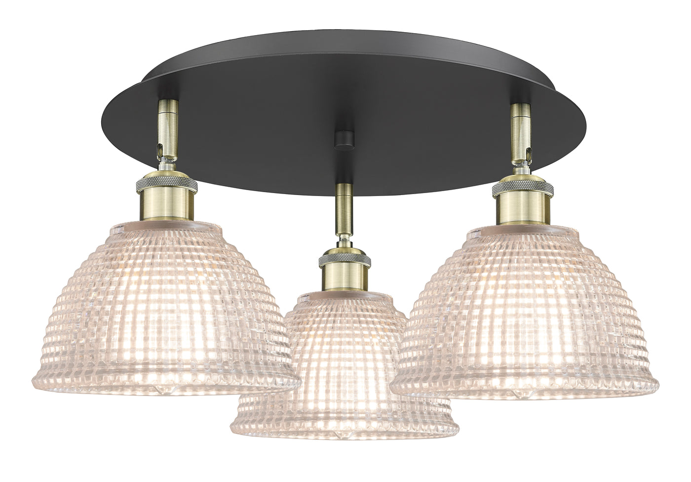 Ballston Semi-Flush Mount Satin Nickel