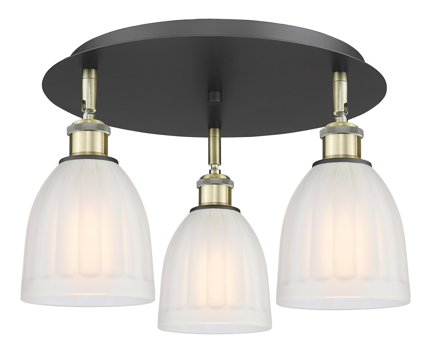 Ballston Semi-Flush Mount Satin Nickel