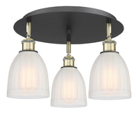 Ballston Semi-Flush Mount Satin Nickel