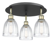 Ballston Semi-Flush Mount Satin Nickel