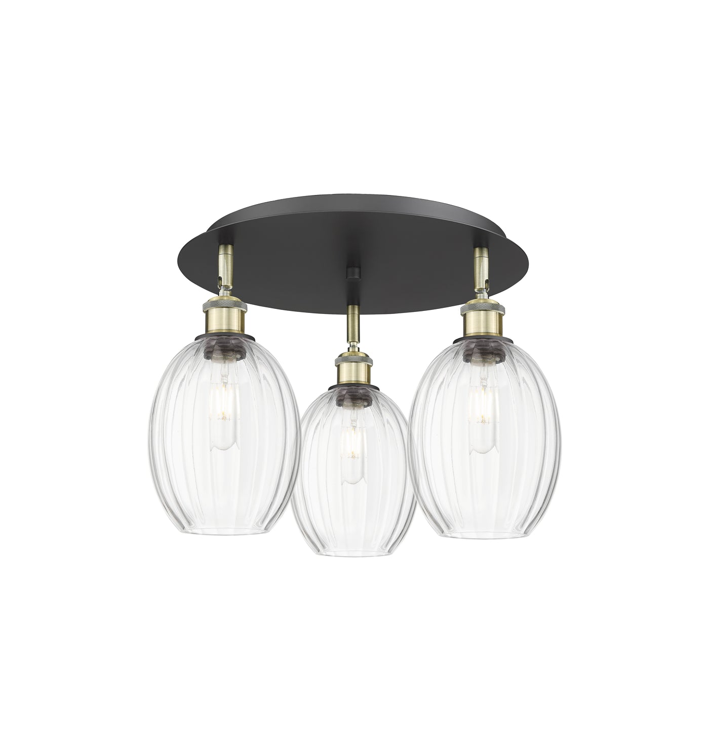 Ballston Semi-Flush Mount Satin Nickel