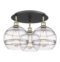 Ballston Semi-Flush Mount Satin Nickel