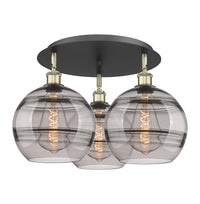 Ballston Semi-Flush Mount Satin Nickel