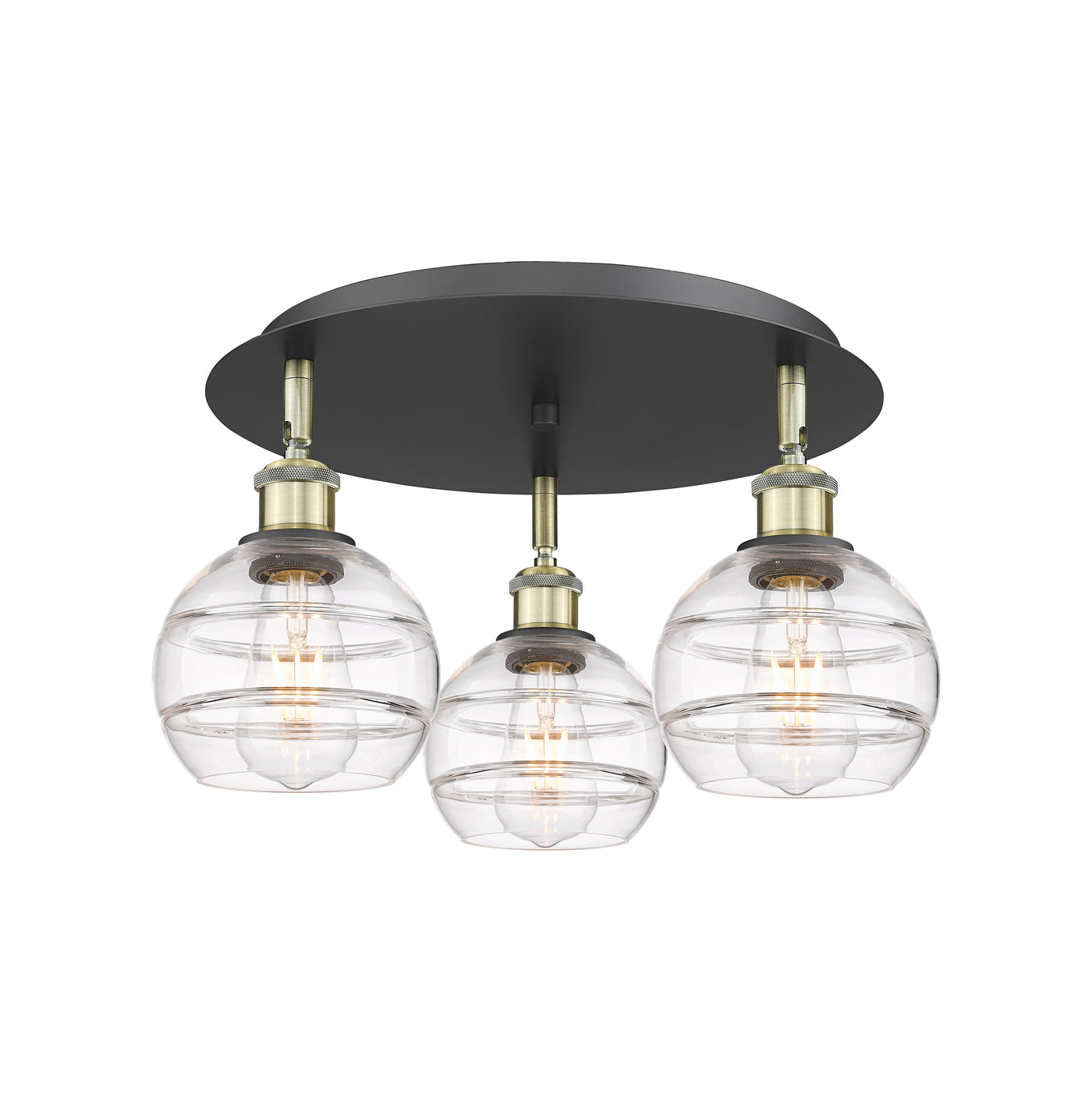 Ballston Semi-Flush Mount Satin Nickel