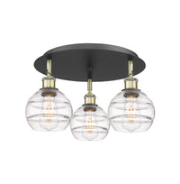 Ballston Semi-Flush Mount Satin Nickel