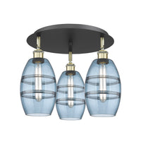 Ballston Semi-Flush Mount Satin Nickel
