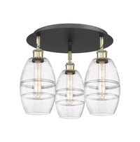 Ballston Semi-Flush Mount Satin Nickel