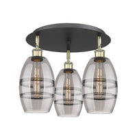 Ballston Semi-Flush Mount Satin Nickel
