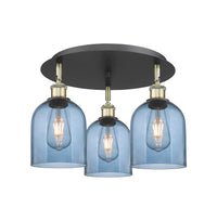 Ballston Semi-Flush Mount Satin Nickel