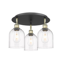 Ballston Semi-Flush Mount Satin Nickel